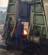 5 ton hydraulic forging hammer exported to India