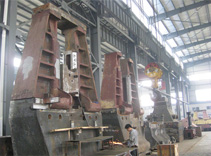 Die hydraulic forging hammer assembly