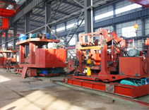 heavy parts furnace handling manipulator assembly