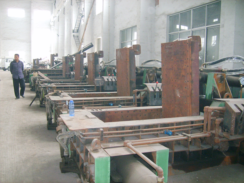 metal scrap baling machine assembly