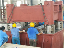 Hot Hydraulic Free Forging Press Assembly