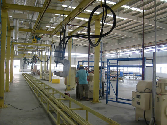 brake liner riveting machine line assembly