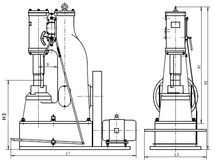 anyang power hammer parameter