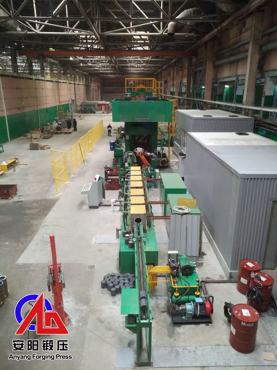scew forging press line forge pipe coupling