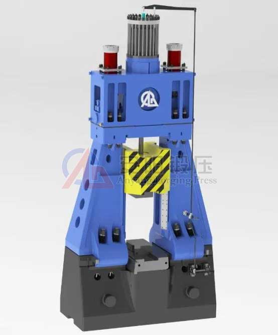 fully hydraulic drive forging hammer