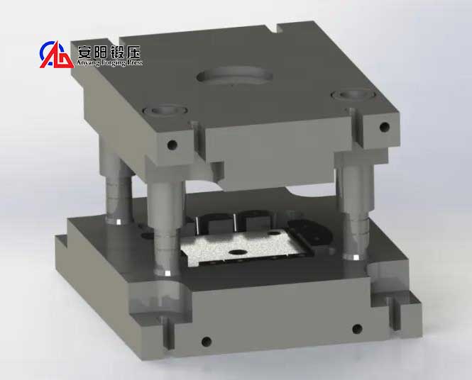 multi function die frame for forging hammer