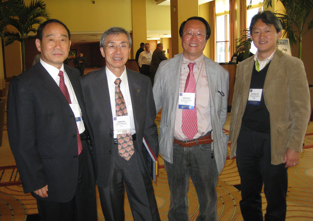 Chairman attend the forging congress in Japan