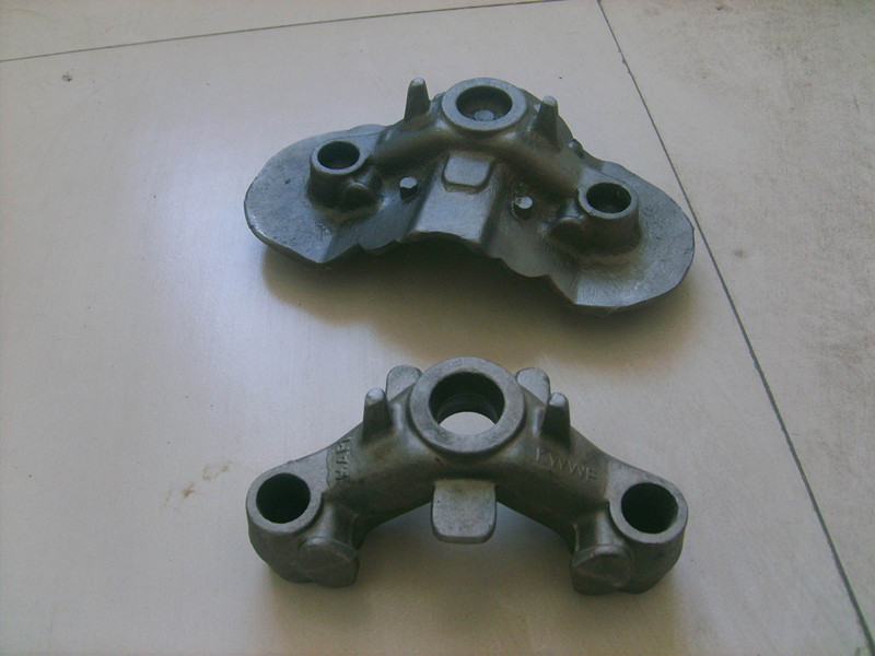Motorbike spare parts forged by CNC hydraulic forging hammer