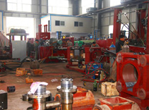 metal scrap briquette press machine assembly workshop