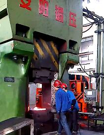 125kj Hydrualic closed die forging machines forge rock arm video