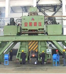 200kj Program-controlled hydraulic die forging hammer forging video