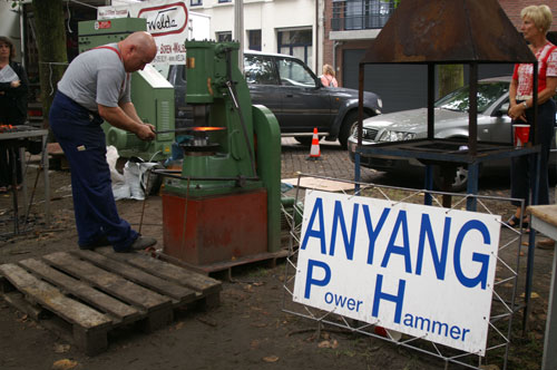 C41-15kg Blacksmith power hammer in Belgium