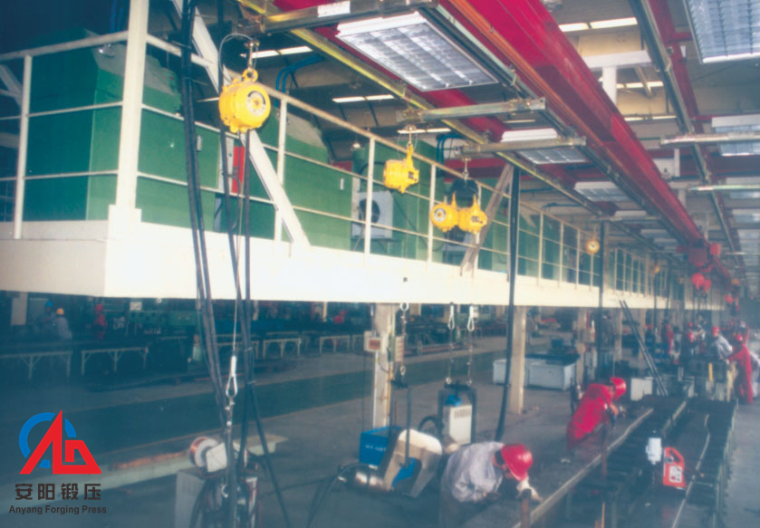 automatic brake riveting machine line in Henan Zhongzhou