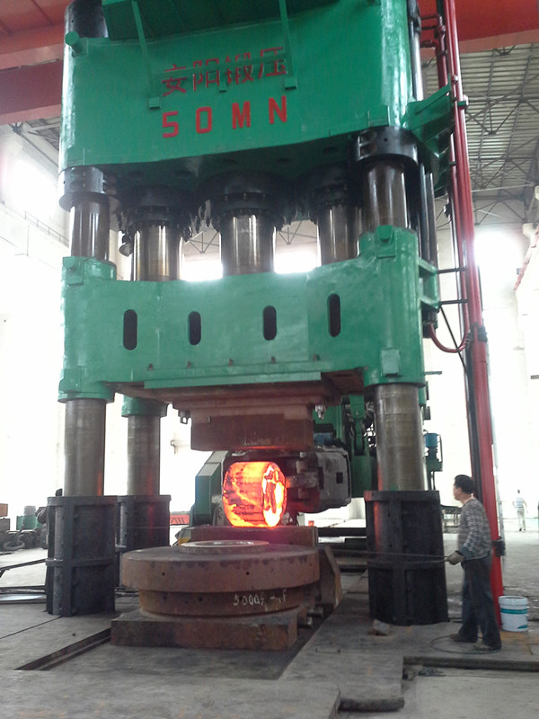 5000t Free hydraulic forging press in Anshan