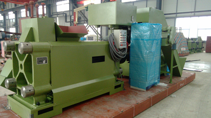 metal chips briquetting machine assembly