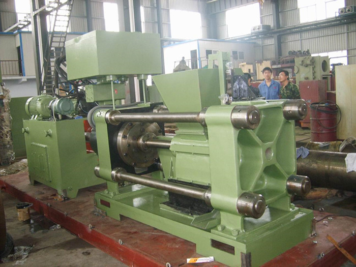 hydraulic metal scrap baling machine assembly 