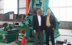 D51-350 ring rolling machine for india customer